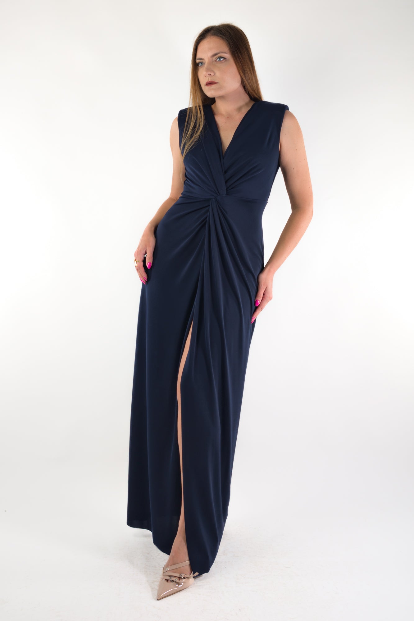 PE26 Susy Mix Abito V12559CR Blu