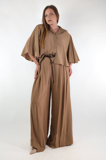 PE26 Vivienne Camicia G03333 Cammello