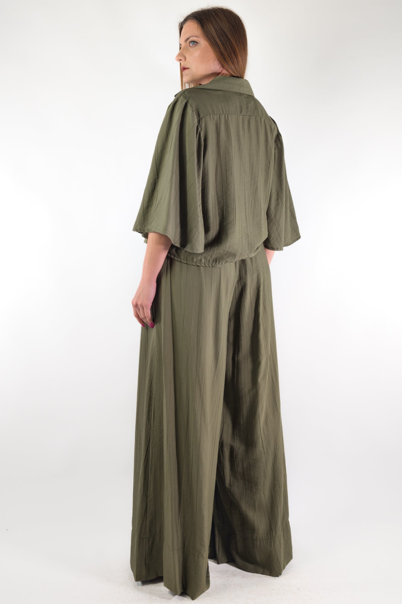 PE26 Vivienne Camicia G03333 Verde