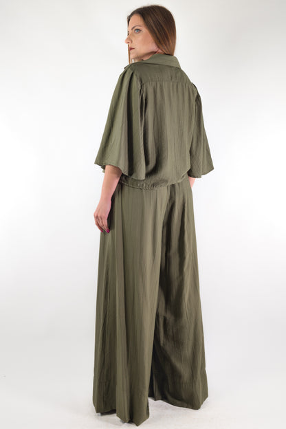 PE26 Vivienne Camicia G03333 Verde