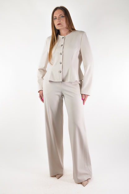 PE26 Tensione In Pantalone 26P4440 Gesso