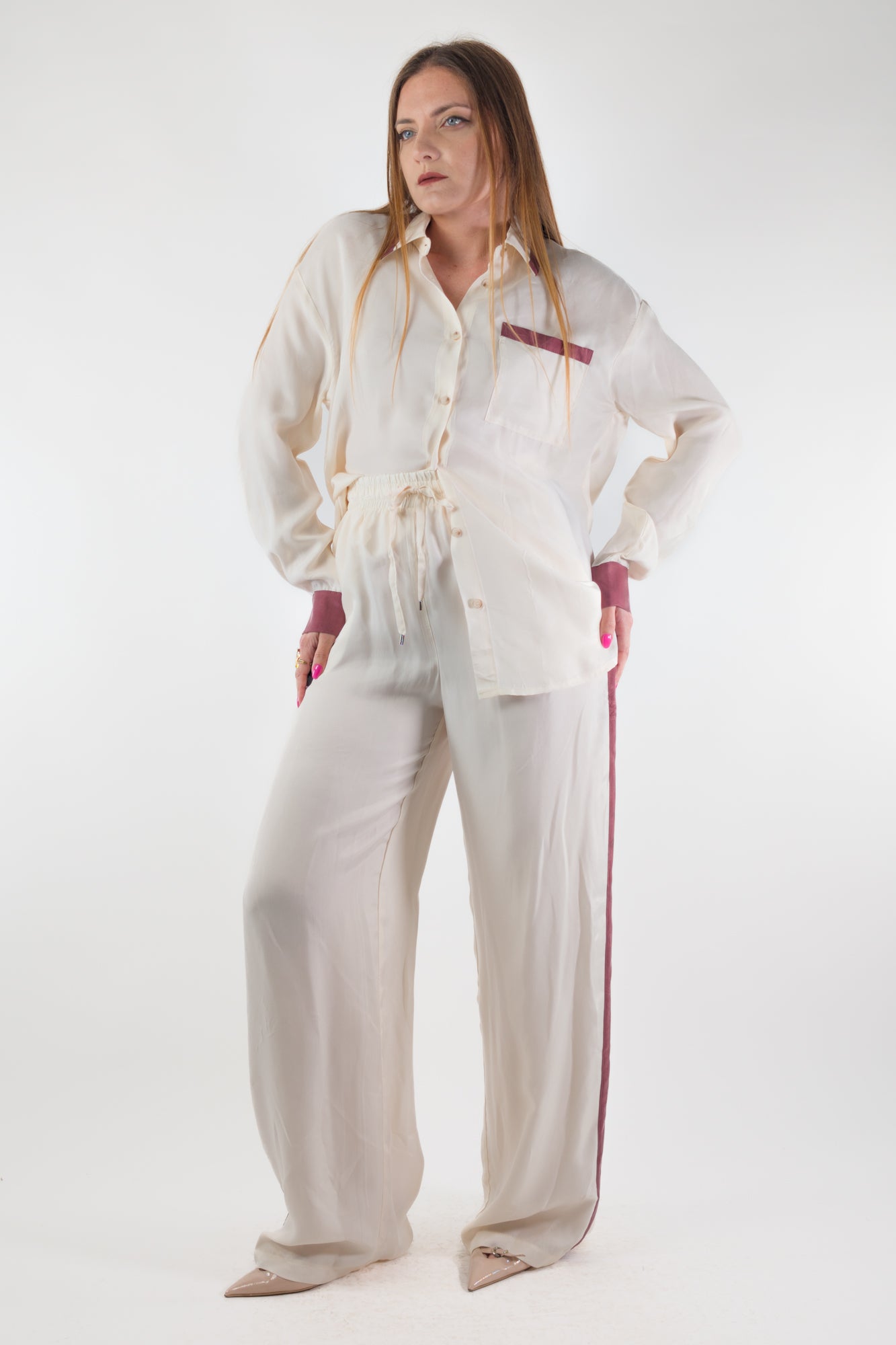 PE26 Tensione In Pantalone 26P4723 Vino