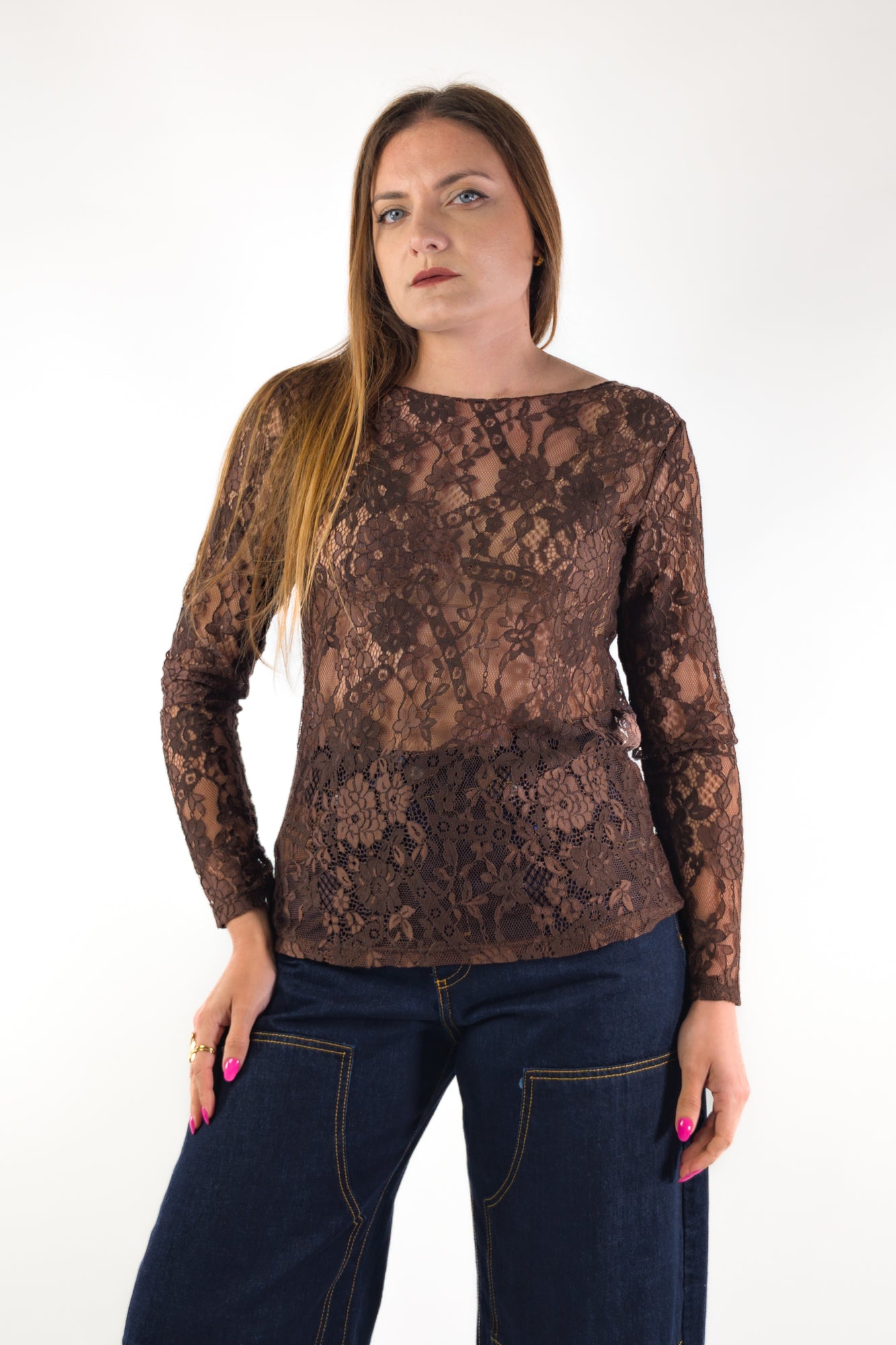 PE26 Susy Mix Maglia 26871 Cioccolato