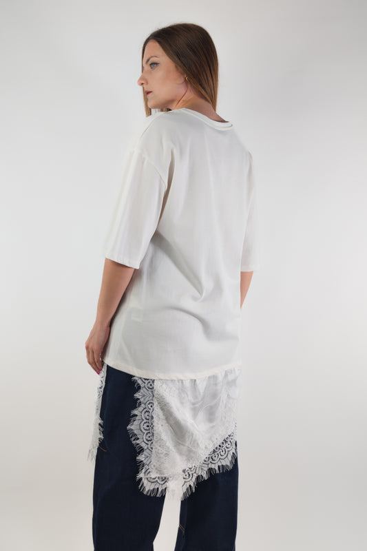 PE26 Susy Mix Abito 26645 Bianco