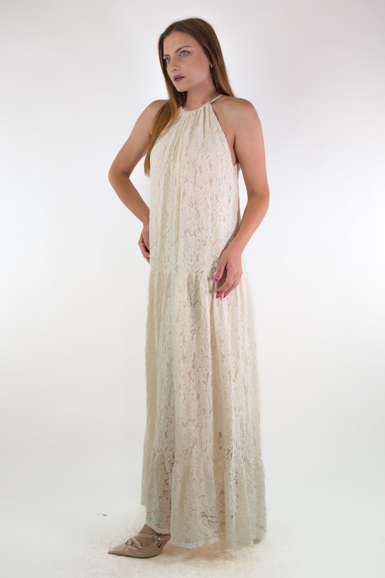 PE26 Susy Mix Abito 61922 Latte