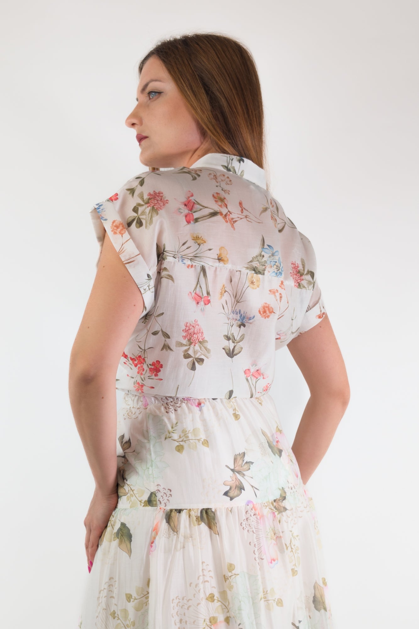 PE26 Susy Mix Camicia 26245F3 Latte