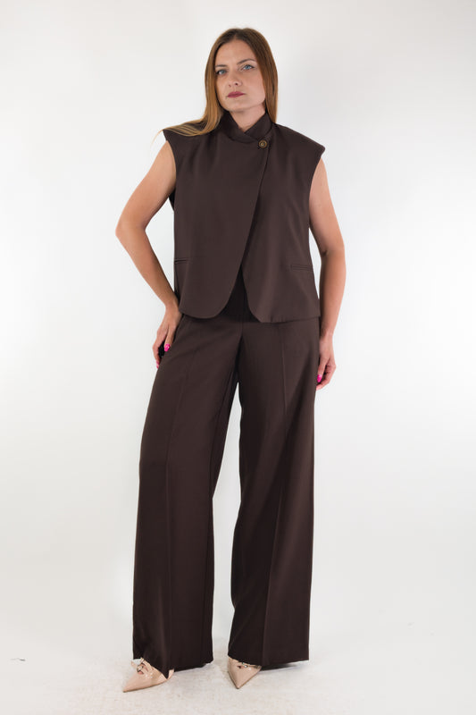 PE26 Tensione In Gilet 26D4805 Moro