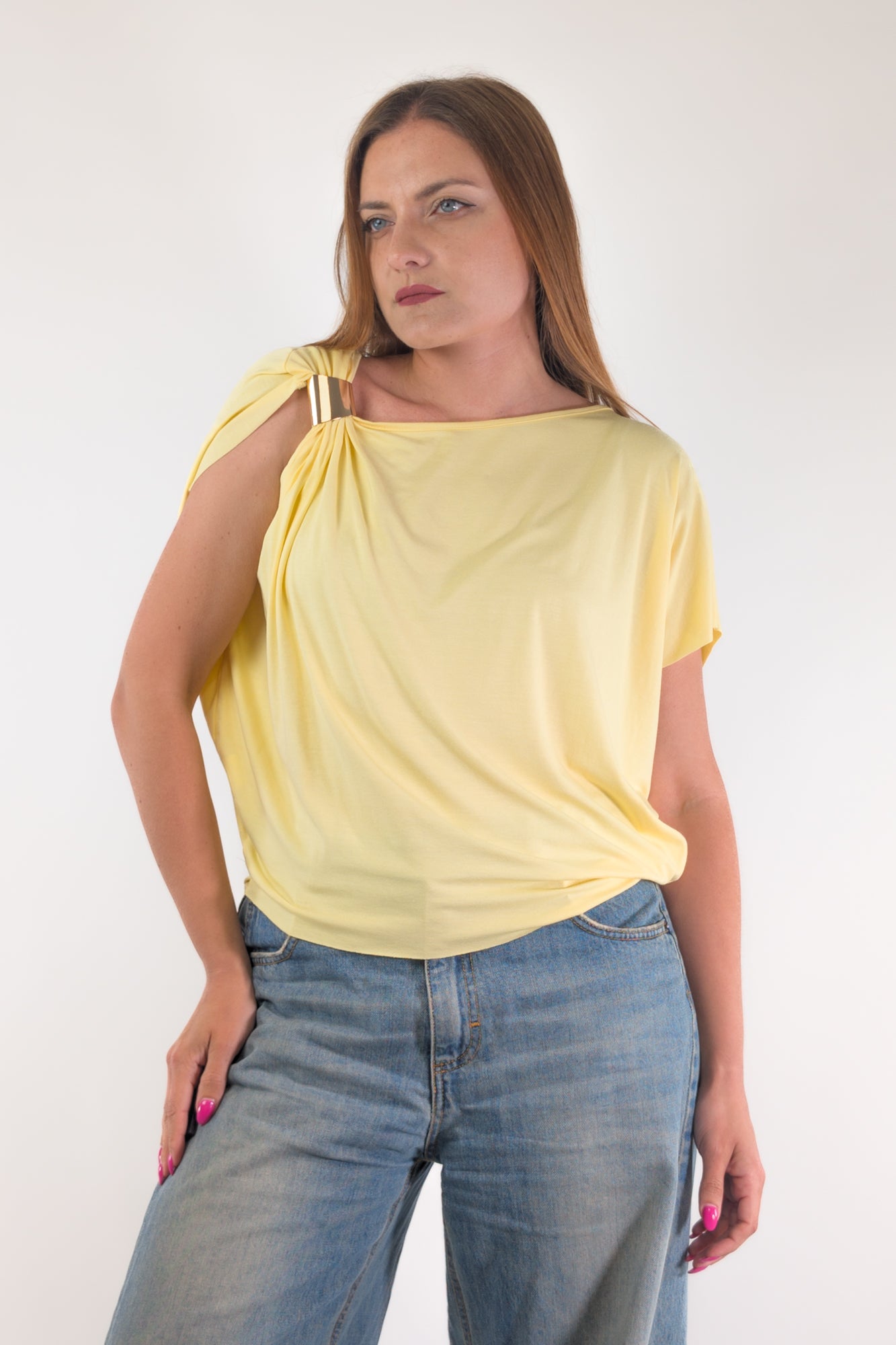 PE26 Susy Mix Maglia B05112 Giallo