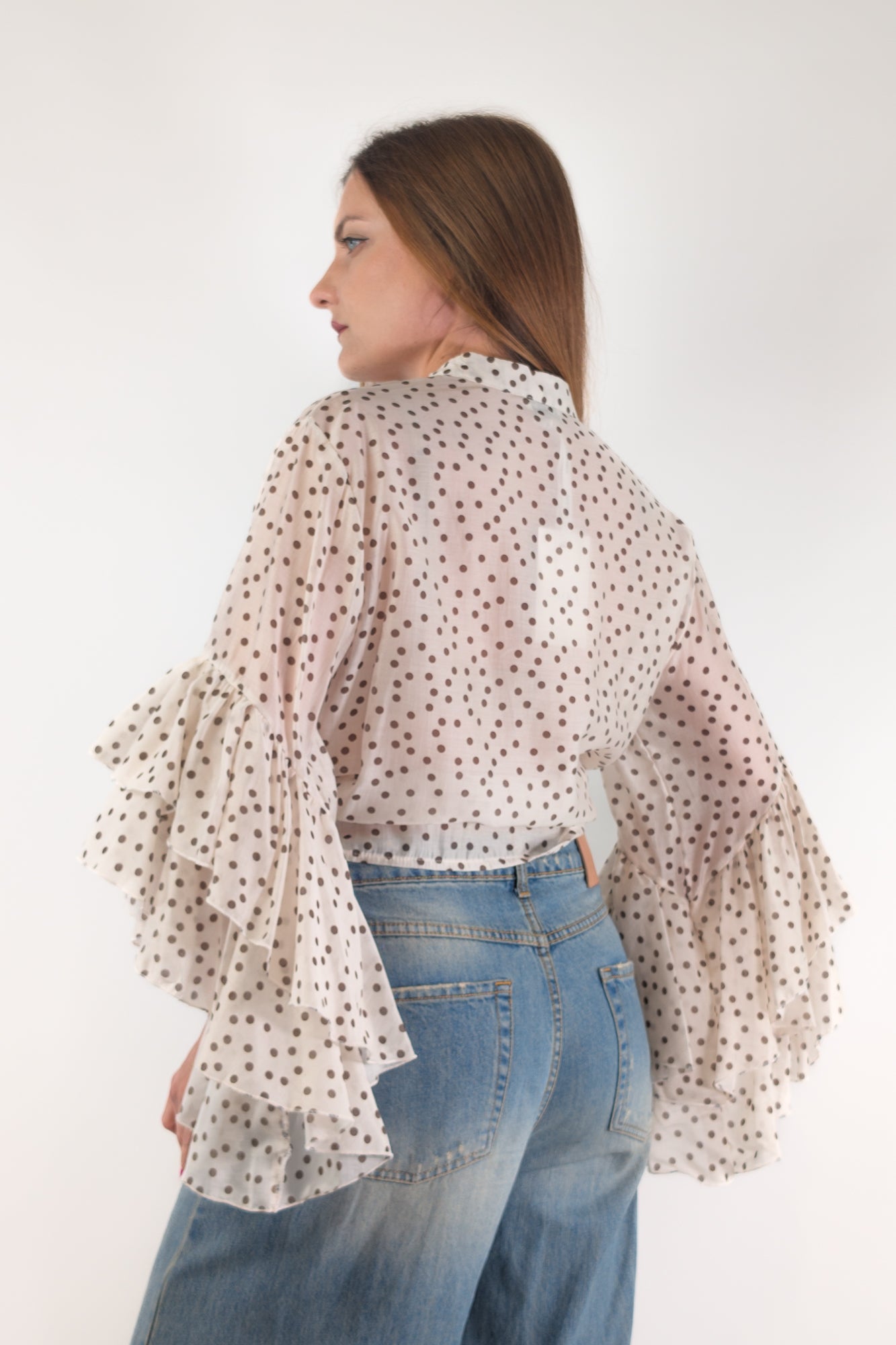 PE26 Susy Mix Camicia 19826PO Beige