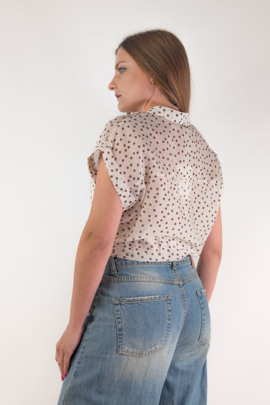 PE26 Susy Mix Camicia 26245PO Beige