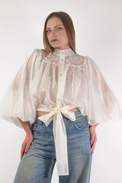 PE26 Have One Camicia CMA-Q137 Burro