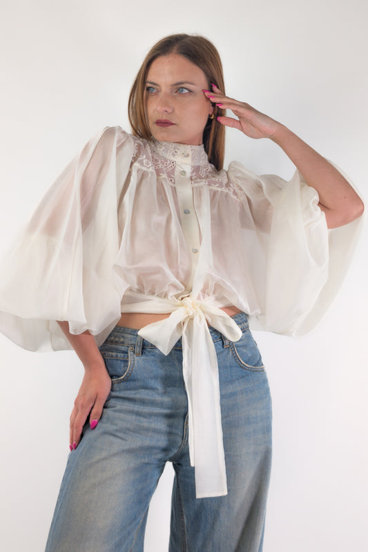 PE26 Have One Camicia CMA-Q137 Burro