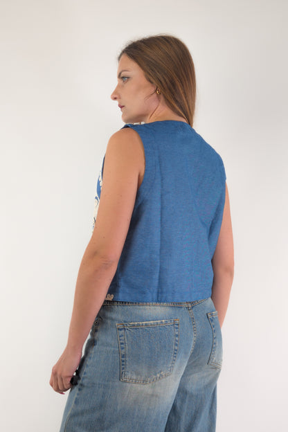 PE26 Susy Mix Gilet 780021 Jeans