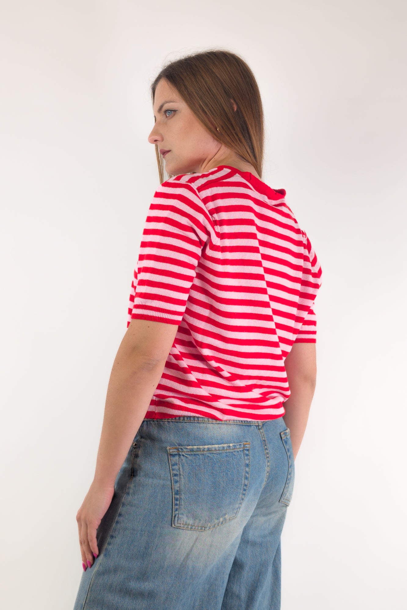 PE26 Susy Mix Cardigan 26287 Rosso