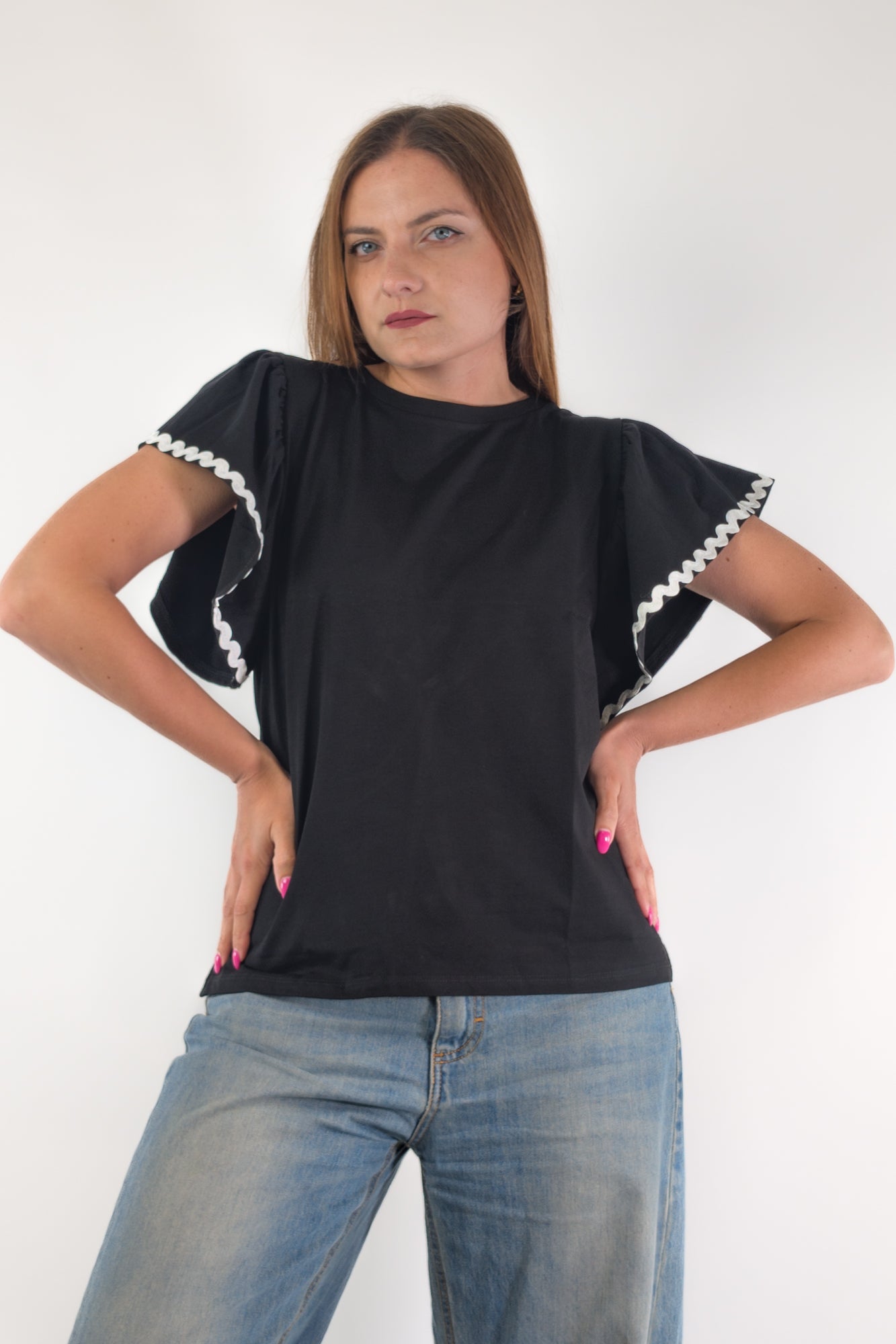 PE26 Susy Mix Maglia 10551 Nero
