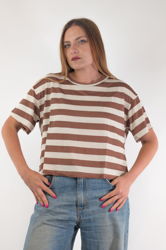 PE26 Susy Mix T-Shirt SMXM0069 Tabacco
