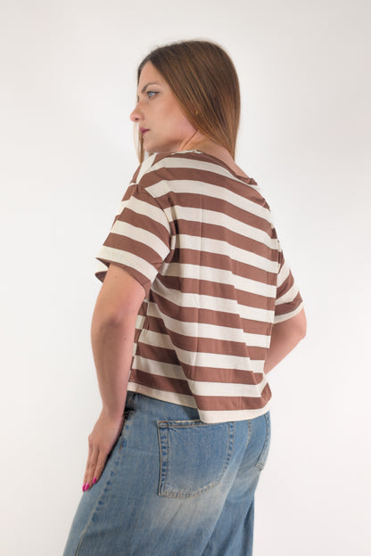 PE26 Susy Mix T-Shirt SMXM0069 Tabacco
