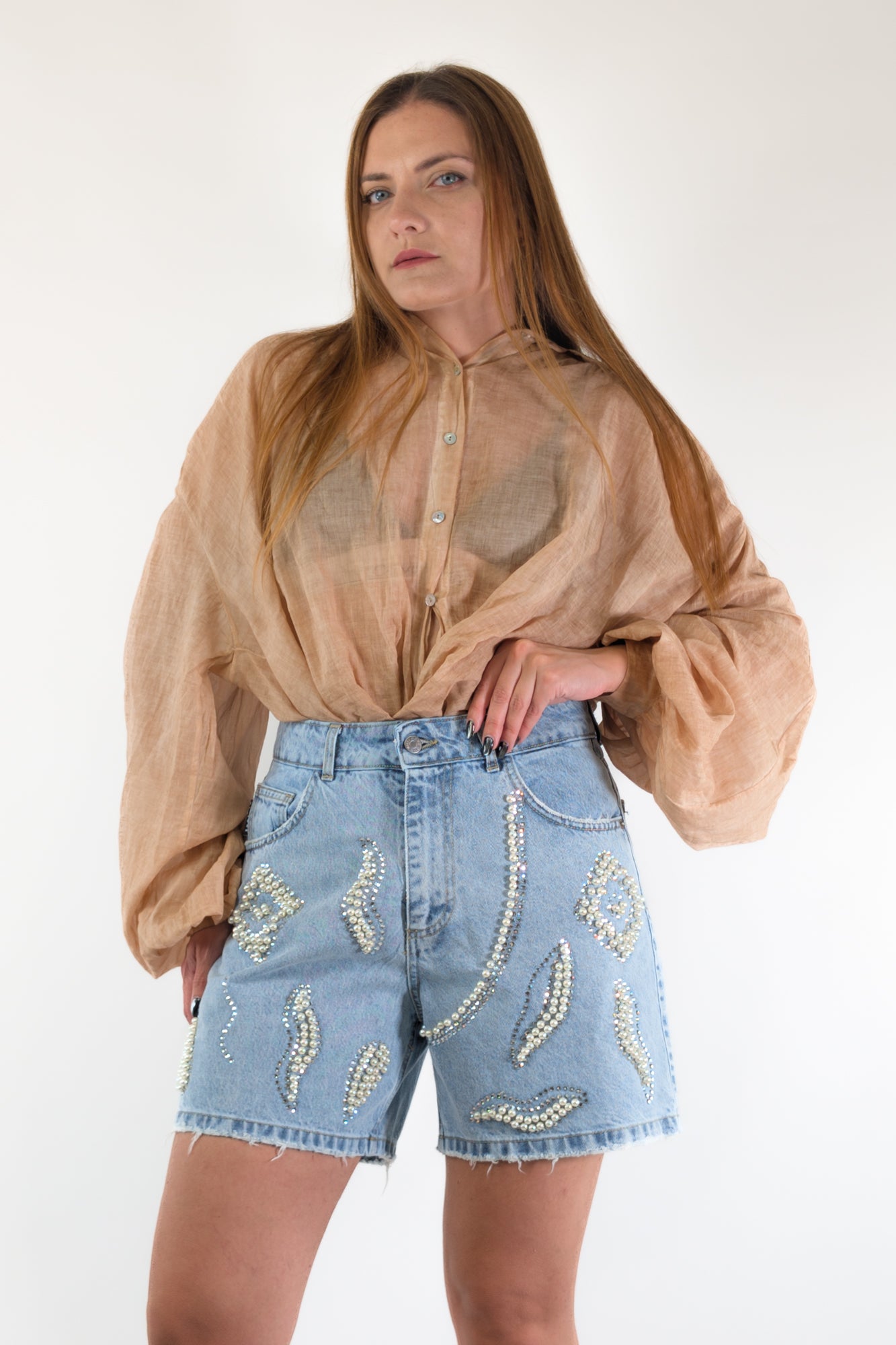 PE26 Have One Shorts PGZ-Q243 Denim