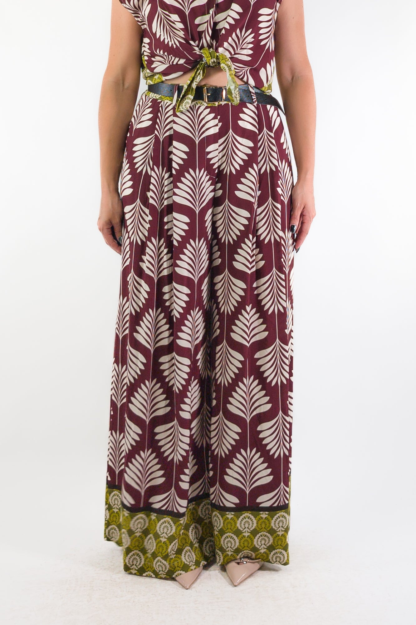 PE26 Susy Mix Pantalone 16926N8 Vino