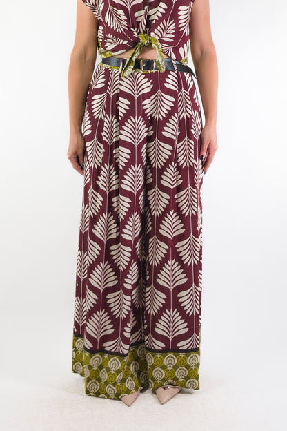 PE26 Susy Mix Pantalone 16926N8 Vino