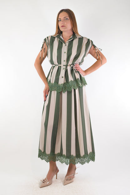 PE26 Vivienne Camicia G02811/NOVA Verde