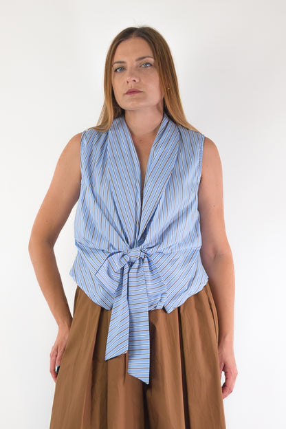 PE26 Vivienne Camicia 53325PNST Celeste