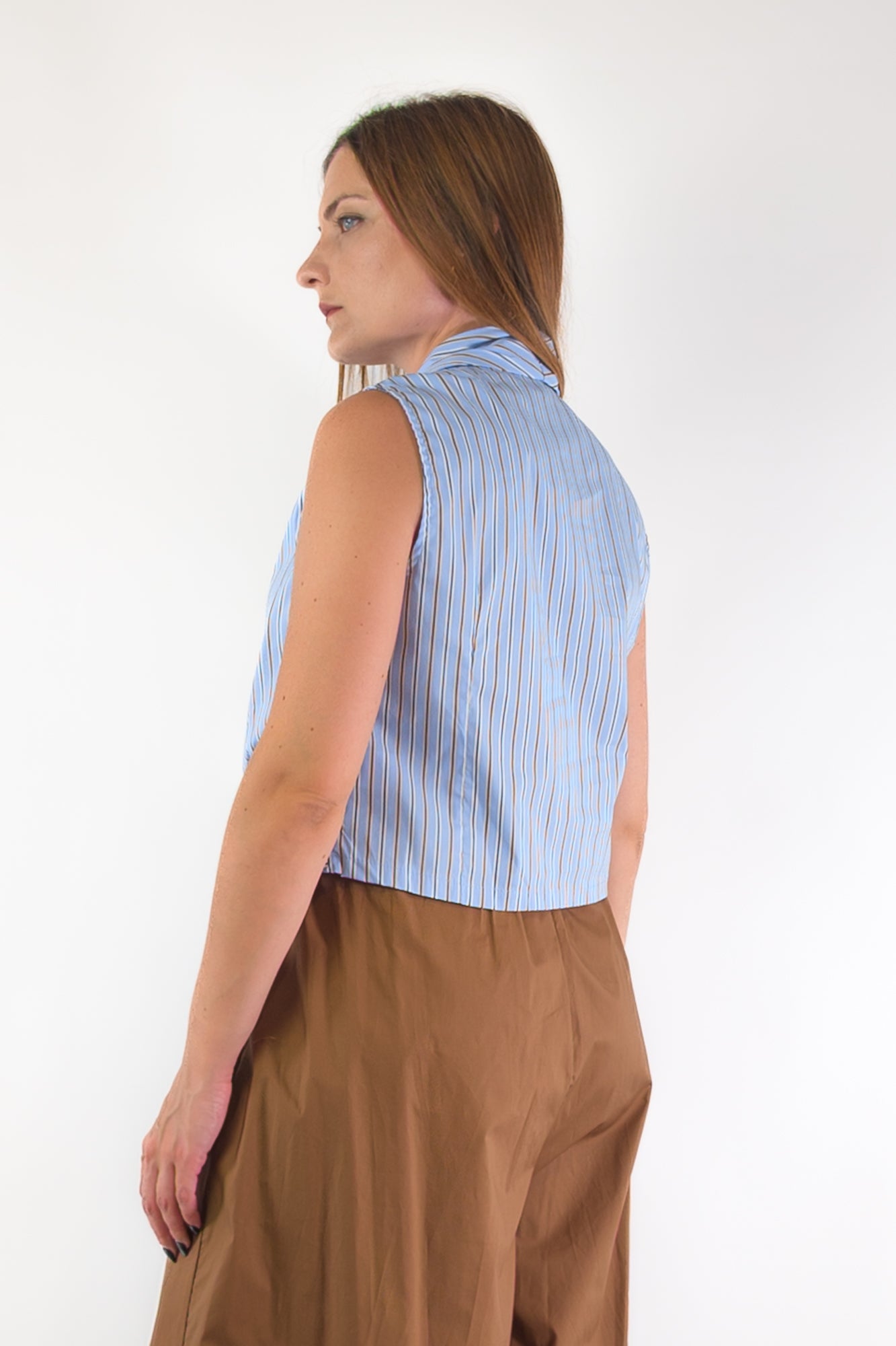 PE26 Vivienne Camicia 53325PNST Celeste