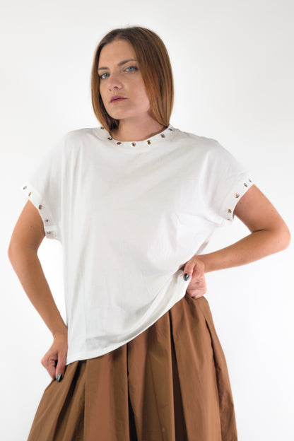 PE26 Susy Mix Maglia 12182 Bianco