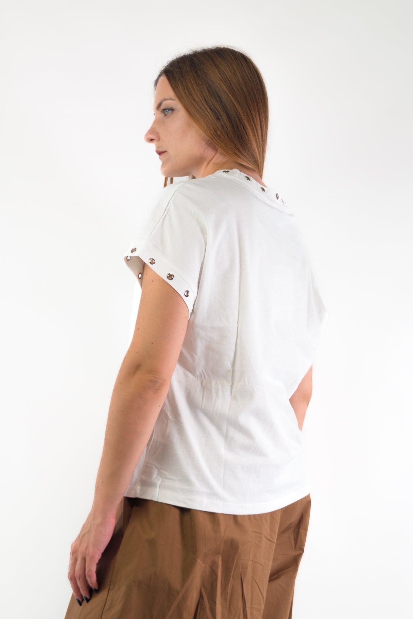PE26 Susy Mix Maglia 12182 Bianco