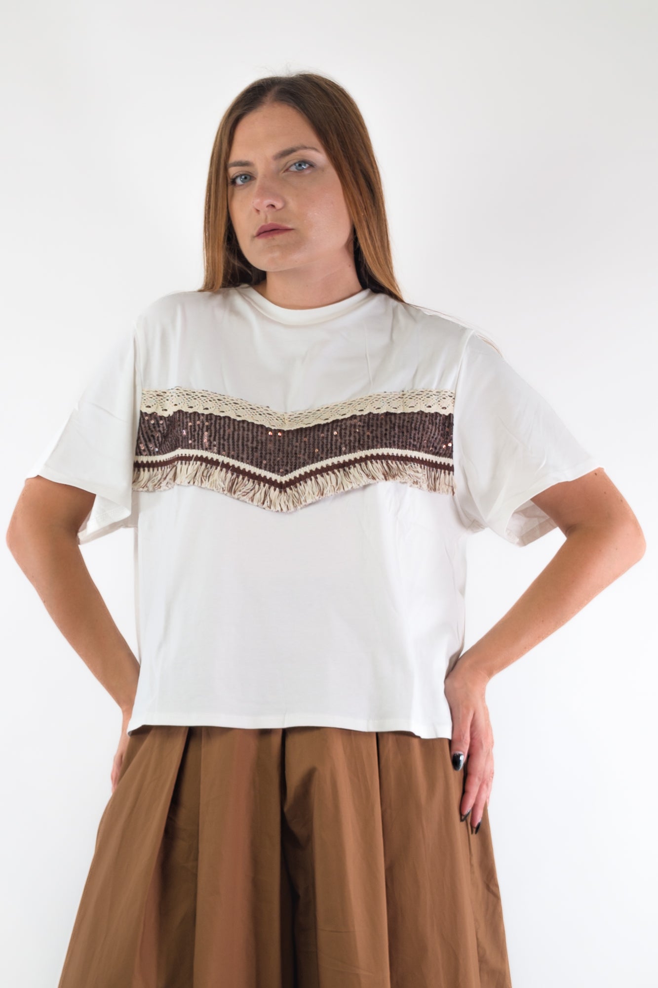 PE26 Susy Mix T-Shirt 56429 Panna