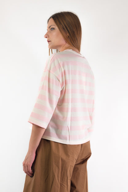 PE26 Susy Mix T-Shirt SH004356 Rosa