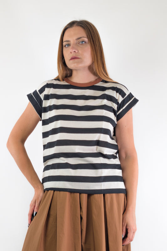 PE26 Susy Mix T-Shirt SH004357 Nero