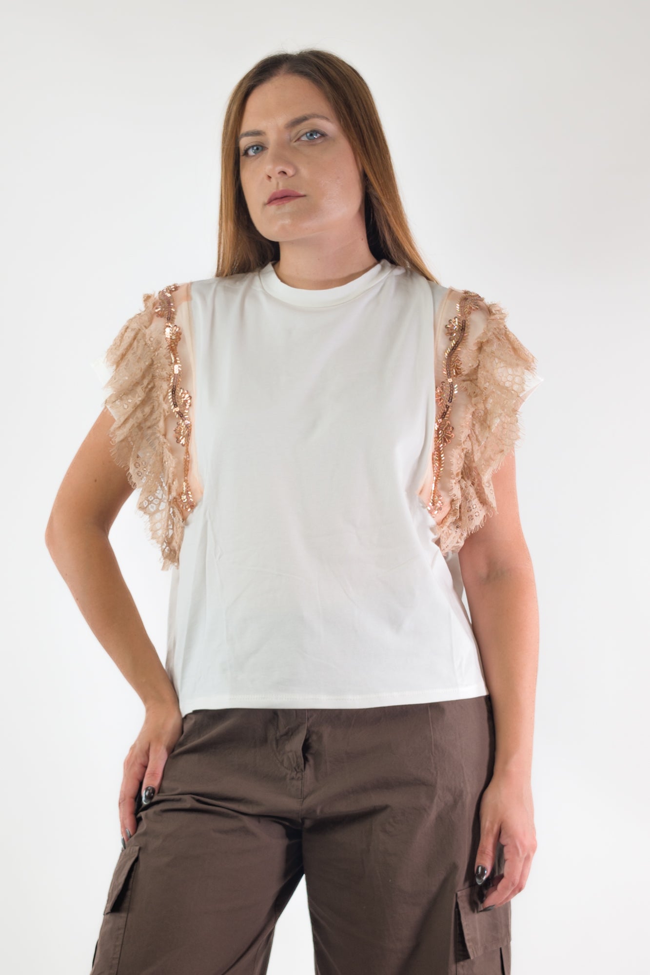 PE26 Susy Mix T-Shirt 5643711 Rosa