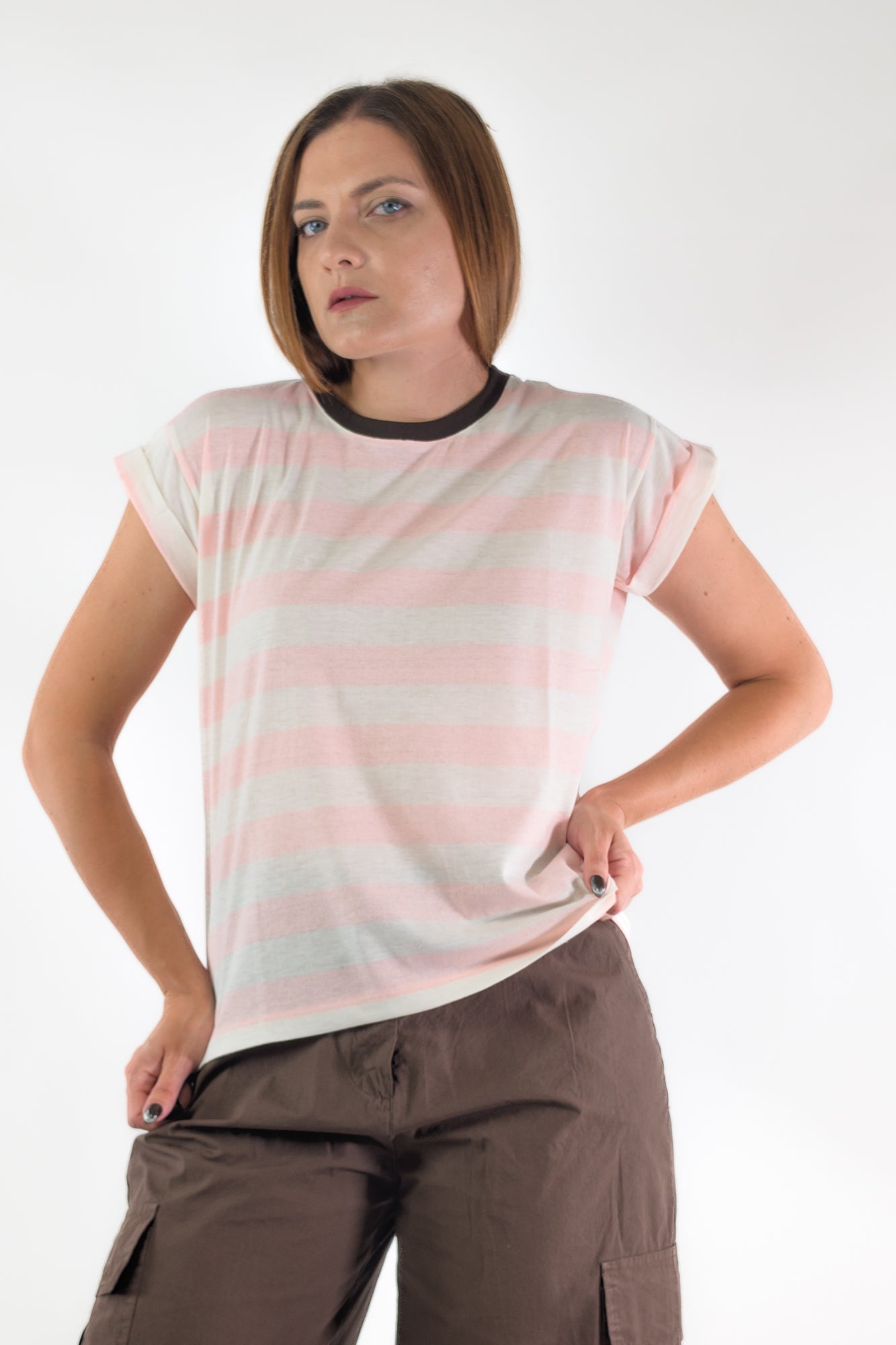PE26 Susy Mix T-Shirt SH004357 Rosa
