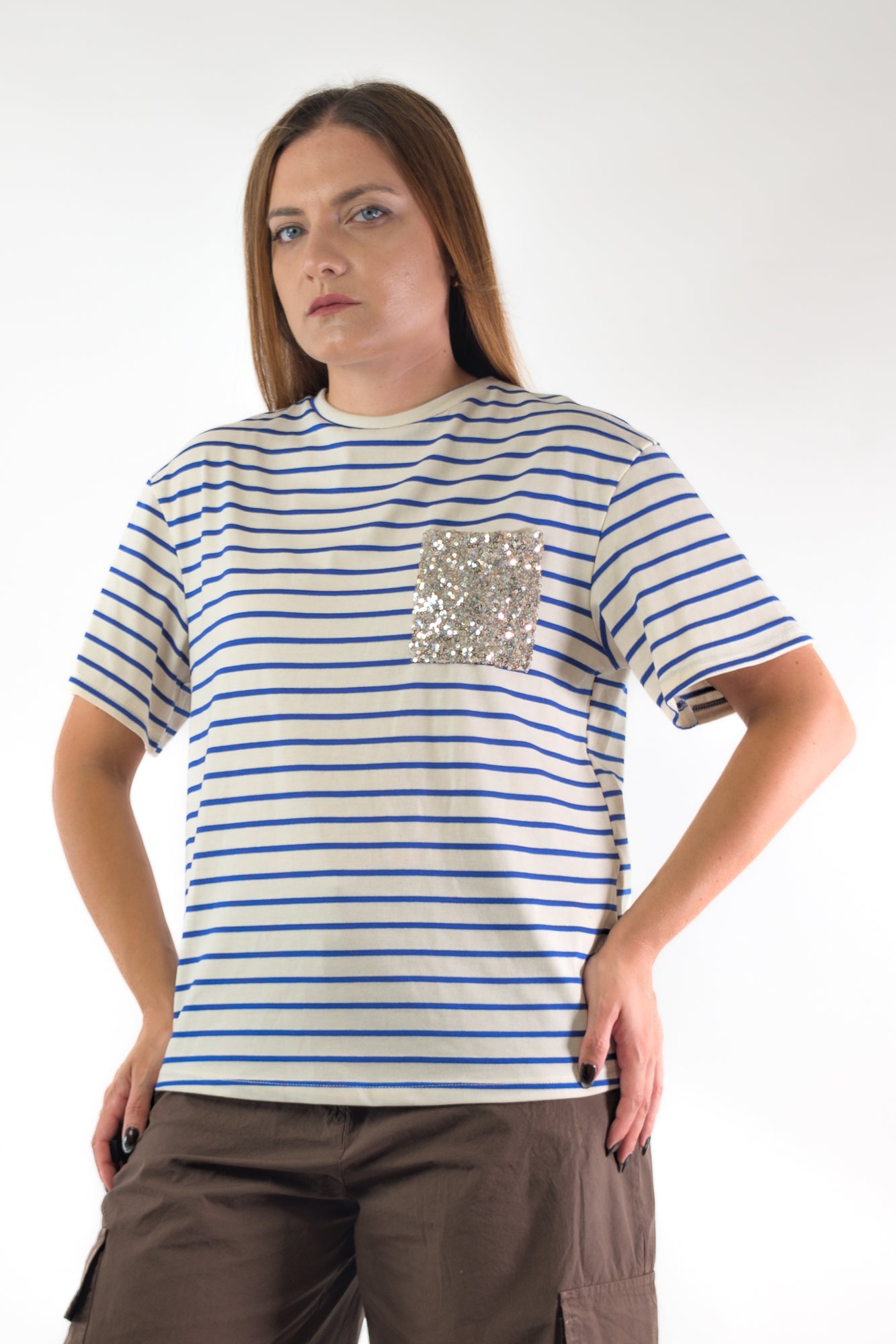 PE26 Susy Mix T-Shirt S0078R Blu Royal