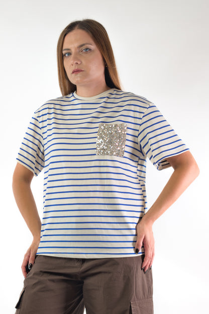 PE26 Susy Mix T-Shirt S0078R Blu Royal