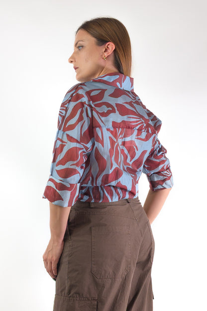 PE26 Susy Mix Camicia R2152B Celeste