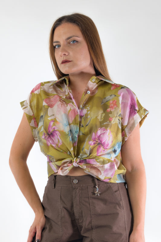 PE26 Susy Mix Camicia 263276N Lime
