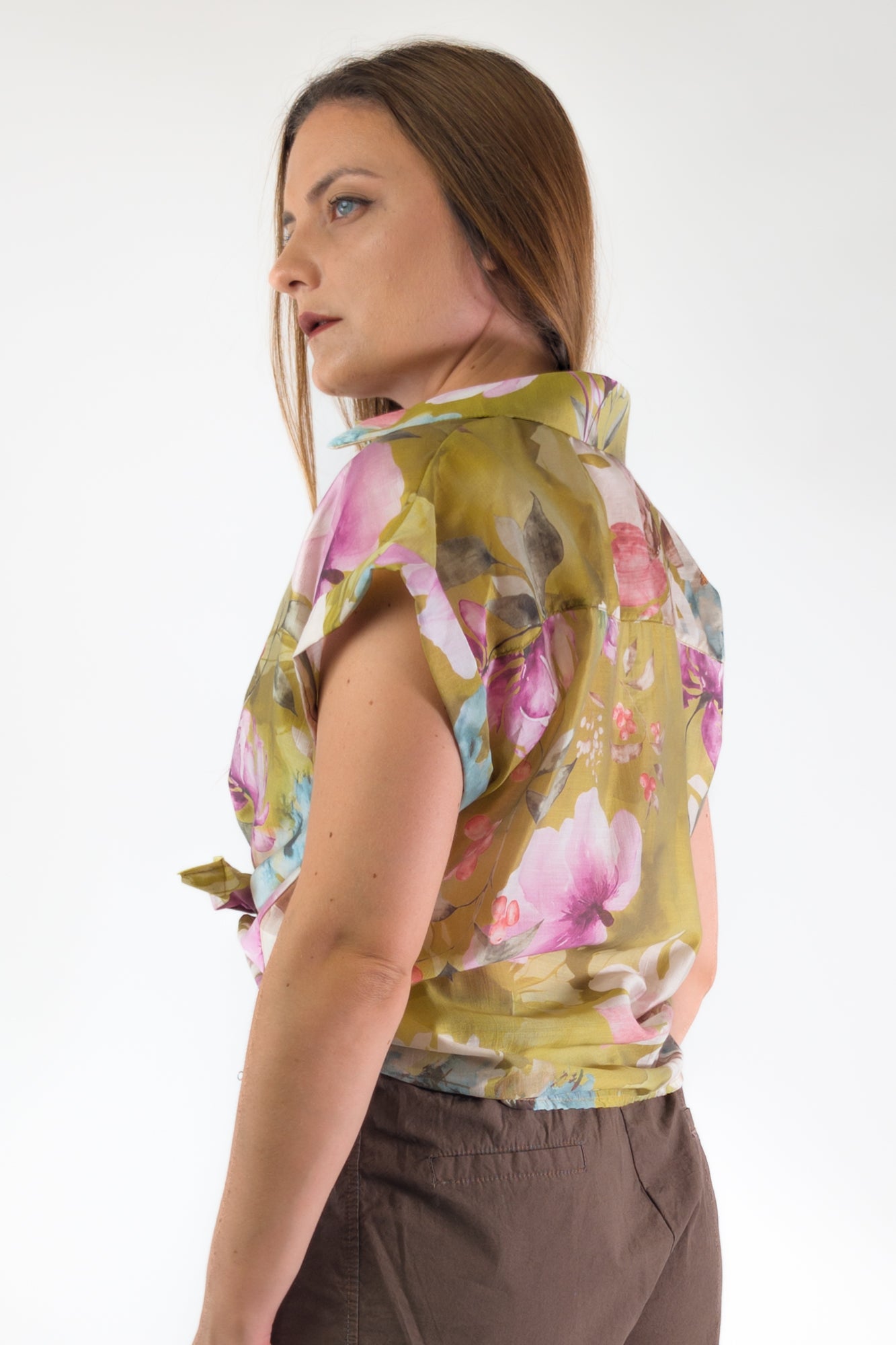 PE26 Susy Mix Camicia 263276N Lime