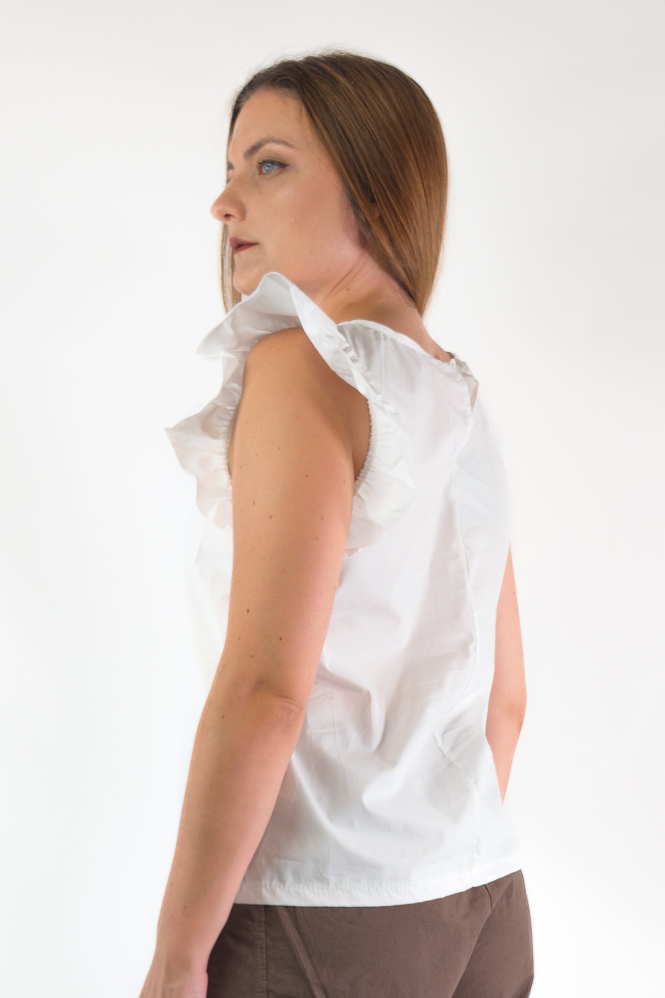 PE26 Luxury Maglia 5731 Bianco