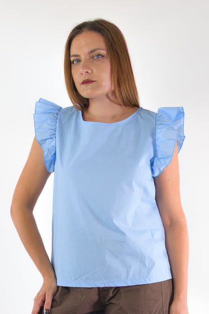 PE26 Luxury Maglia 5731 Celeste