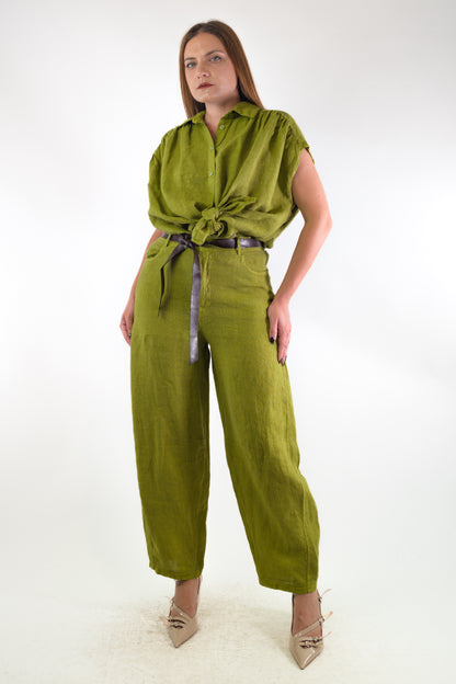 PE26 Susy Mix Pantalone 12402 Verde