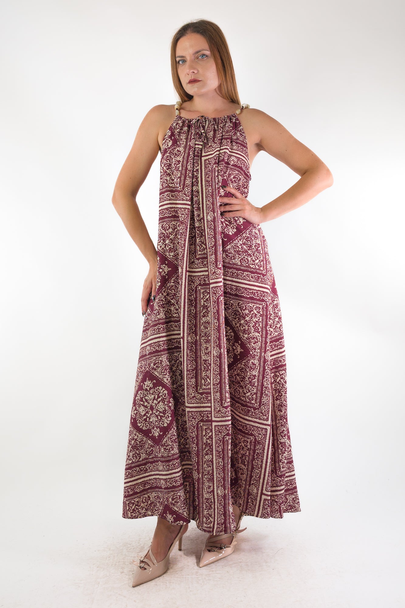 PE26 Susy Mix Abito D2577ST150 Vino