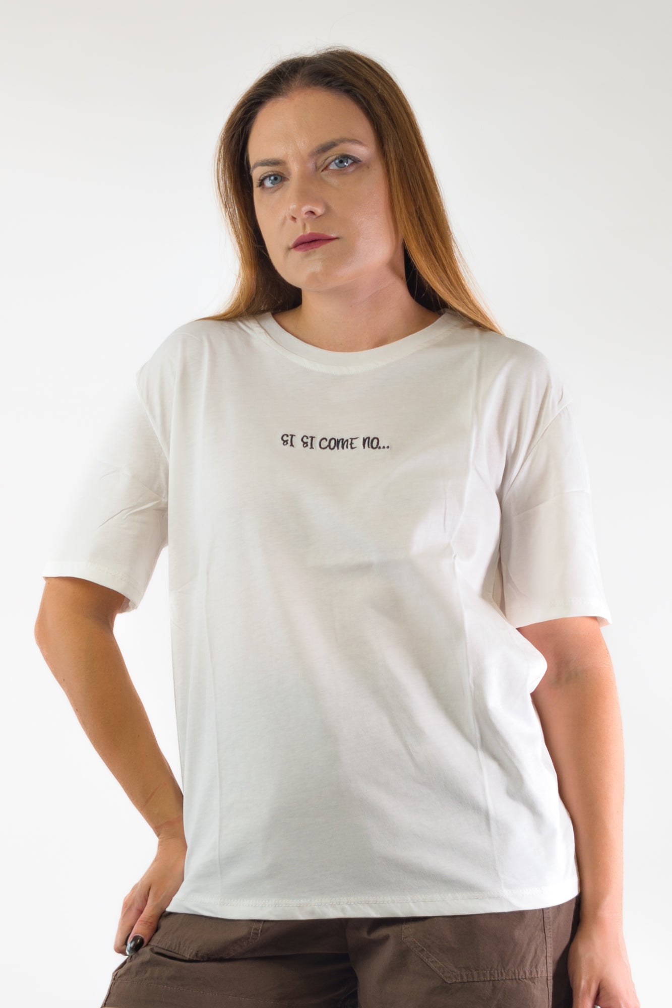 PE26 Luxury T-Shirt 2529 Si Si Come No