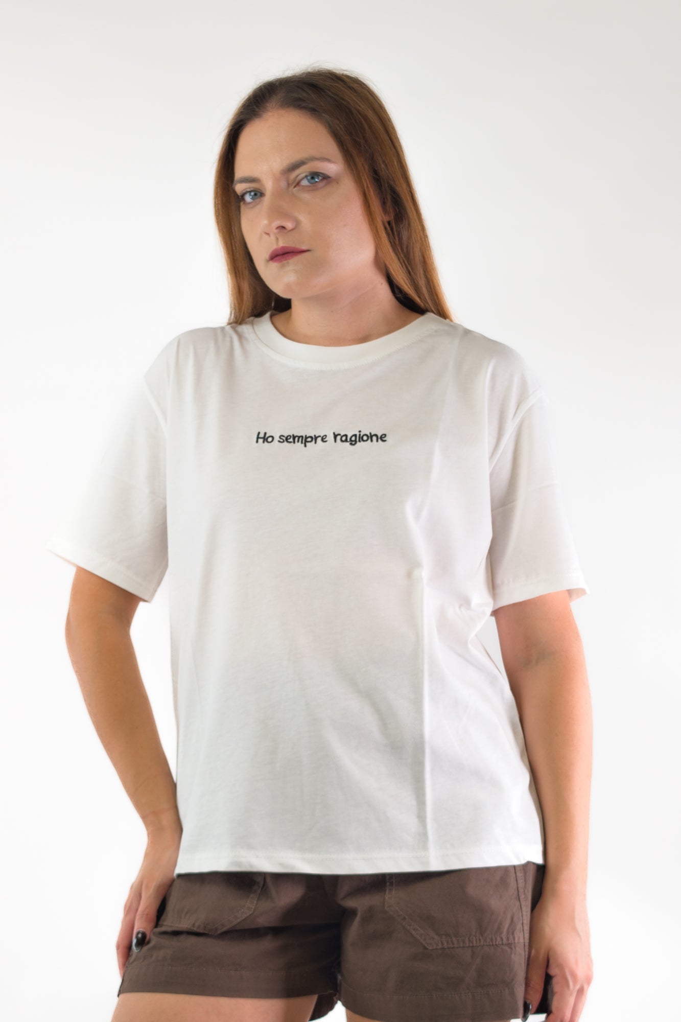 PE26 Luxury T-Shirt 2529 Ho Sempre Ragione