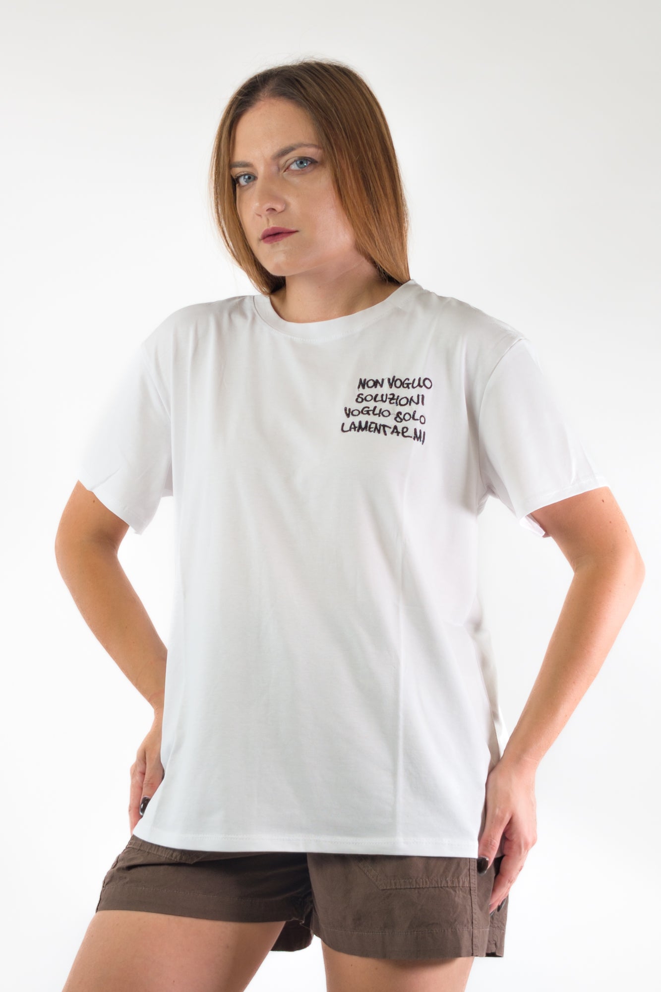 PE26 Luxury T-Shirt C10000 Non Voglio Soluzioni