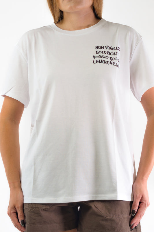 PE26 Luxury T-Shirt C10000 Non Voglio Soluzioni