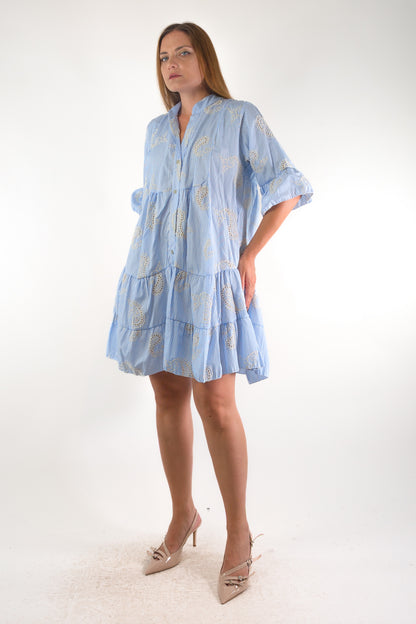 PE26 Luxury Abito 852900 Celeste