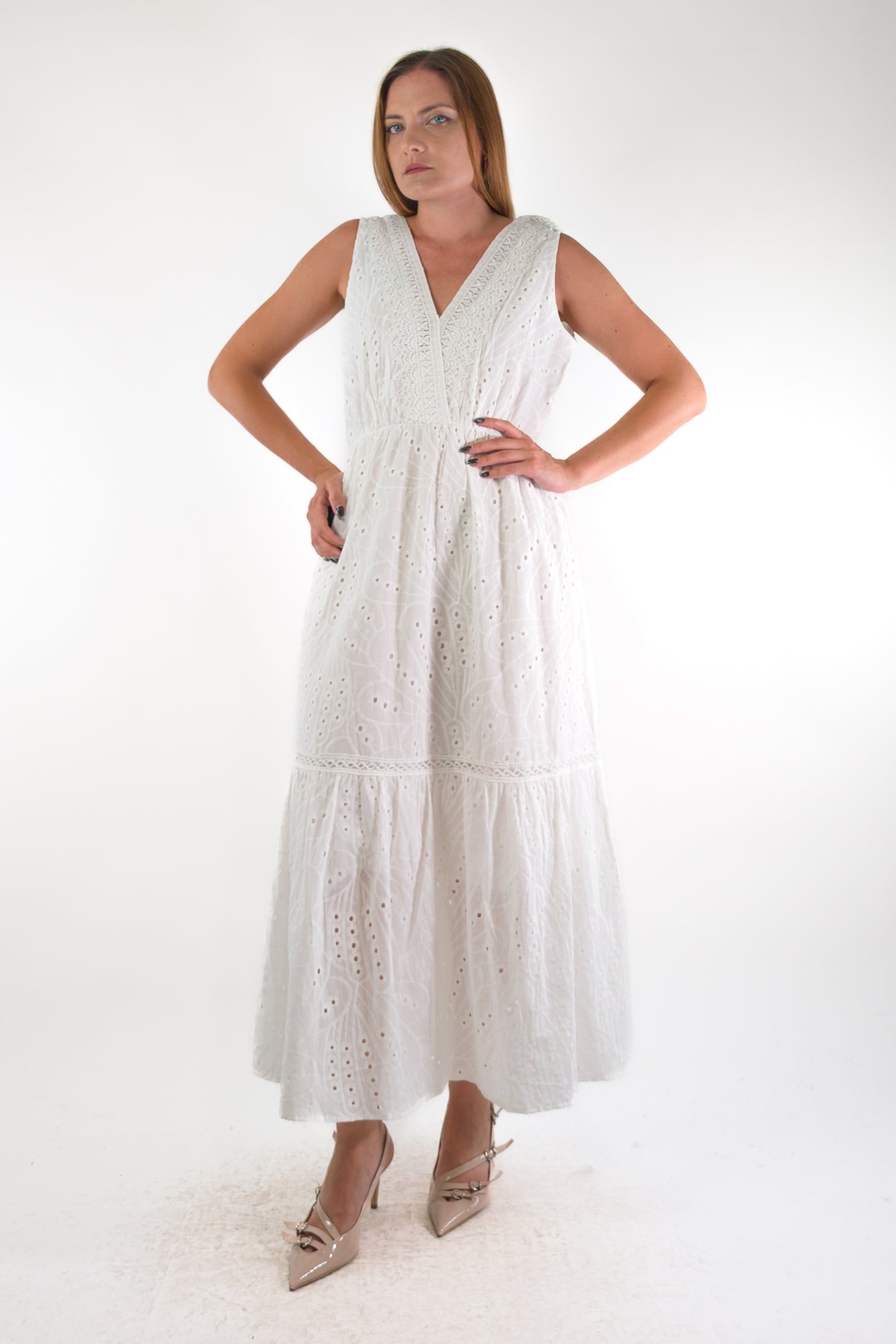 PE26 Luxury Abito N2545R058K1450 Latte
