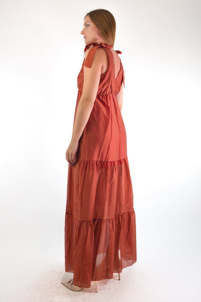 PE26 Luxury Abito 15396 Ruggine